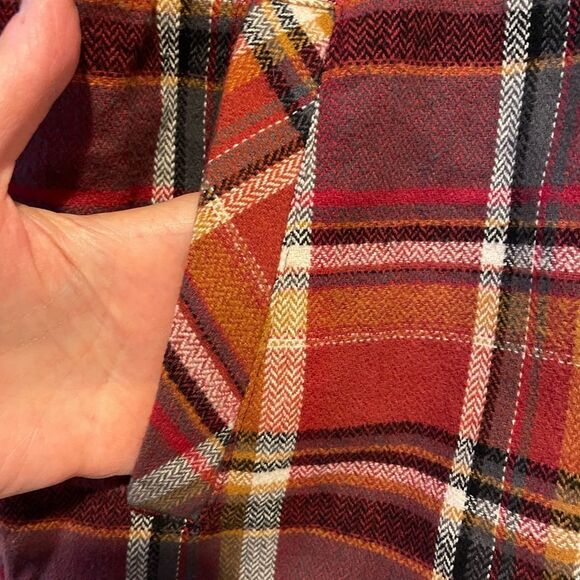 Legendary Whitetails Men’s Sherpa Flannel Hooded Autumn Colors Jacket M - Picture 5 of 16